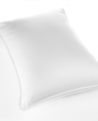 Experience the best of full support and adjustable comfort with the Dual Zone® pillow from Sealy®. Boasting an internal pillow filled with firm MaxiLoft® coils for complete head & neck support and an outer chamber of Trillium® fiber for lofty softness. Finished with a 400-thread count cotton cover. Experience the best of full support and adjustable comfort with the Dual Zone® pillow from Sealy®. Boasting an internal pillow filled with firm MaxiLoft® coils for complete head & neck support and an outer chamber of Trillium® fiber for lofty softness. Finished with a 400-thread count cotton cover.