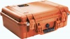 Pelican 1500 Case with Foam for Camera (Orange)