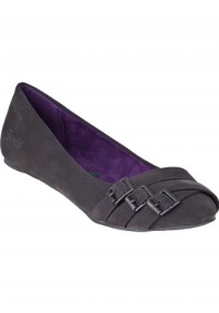 Blowfish Women's Nikki Flat in Grey Fawn Blowfish Women's Nikki Flat in Grey Fawn