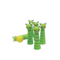 Sassafras / Wooden Froggy Mini Bowling Set Sassafras / Wooden Froggy Mini Bowling Set