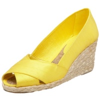 Lauren Ralph Lauren Women's Cecilia Open-Toe Espadrille,Yellow,11 B US Lauren Ralph Lauren Women's Cecilia Open-Toe Espadrille,Yellow,11 B US