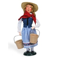 12 Days of Christmas: Eight Maids A-Milking Figurine 12 Days of Christmas: Eight Maids A-Milking Figurine