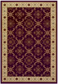 Couristan 6269/1602 Himalaya Royal Sanskrit Persian Red Rug, 6-Feet 6-Inch by 9-Feet 6-Inch Couristan 6269/1602 Himalaya Royal Sanskrit Persian Red Rug, 6-Feet 6-Inch by 9-Feet 6-Inch