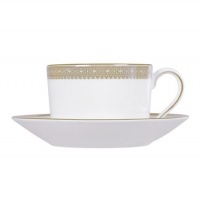 Wedgwood Vera Wang Vera Lace Gold Teacup