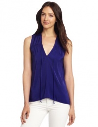 BCBGMAXAZRIA Women's Violette V-Neck Top BCBGMAXAZRIA Women's Violette V-Neck Top