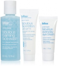 Bliss Fabulous Signature Complexion Perfecting Spa Facial Treatment 3 Piece Kit Bliss Fabulous Signature Complexion Perfecting Spa Facial Treatment 3 Piece Kit