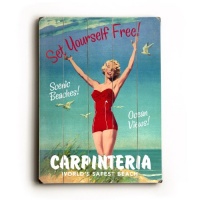 Arte House Wooden Sign, Set Yourself Free Arte House Wooden Sign, Set Yourself Free