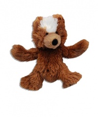 KONG Teddy Bear Dog Toy, Extra Small, Brown KONG Teddy Bear Dog Toy, Extra Small, Brown