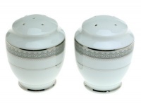 Mikasa Platinum Crown Salt and Pepper Set Mikasa Platinum Crown Salt and Pepper Set