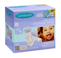 Lansinoh Breastmilk Storage Bags, 100 Count