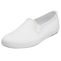 Keds Women's Champion Basic Canvas Slip-On,White Canvas,7.5 M Keds Women's Champion Basic Canvas Slip-On,White Canvas,7.5 M