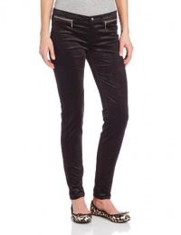 XOXO Juniors Velveteen Skinny Pant, Black, 3 XOXO Juniors Velveteen Skinny Pant, Black, 3