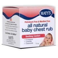 Matys All Natural Baby Chest Rub, 1.5 Ounce Matys All Natural Baby Chest Rub, 1.5 Ounce