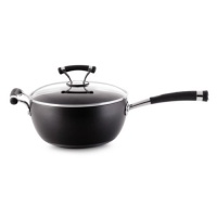 Circulon Contempo Hard Anodized Nonstick 4-1/2-Quart Covered Saucier Circulon Contempo Hard Anodized Nonstick 4-1/2-Quart Covered Saucier