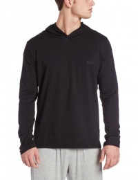 HUGO BOSS Men's Cotton Stretch Hooded Shirt HUGO BOSS Men's Cotton Stretch Hooded Shirt