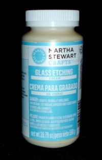 Martha Stewart Glass Etch Cream, 20.79-Ounce Martha Stewart Glass Etch Cream, 20.79-Ounce