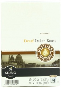 Barista Prima Coffeehouse Dark Roast Extra Bold K-Cup for Keurig Brewers, Decaf Italian Roast Coffee (Pack of 96) Barista Prima Coffeehouse Dark Roast Extra Bold K-Cup for Keurig Brewers, Decaf Italian Roast Coffee (Pack of 96)