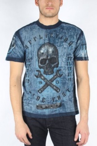 Affliction Men's On The Tracks T-Shirt Affliction Men's On The Tracks T-Shirt