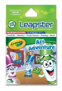 LeapFrog Leapster Learning Game Crayola LeapFrog Leapster Learning Game Crayola