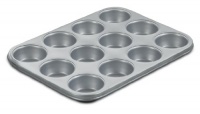 Cuisinart AMB-12MP Chef's Classic Nonstick Bakeware 12-Cup Muffin Pan