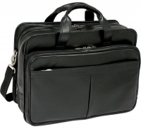 McKleinUSA WALTON 83985 Black Expandable Double Compartment Laptop Case McKleinUSA WALTON 83985 Black Expandable Double Compartment Laptop Case