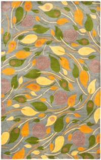 Area Rug 5x8 Rectangle Contemporary Grey - Multi Color Color - Safavieh Soho Rug from RugPal Area Rug 5x8 Rectangle Contemporary Grey - Multi Color Color - Safavieh Soho Rug from RugPal