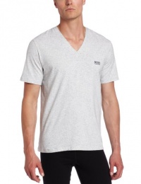 HUGO BOSS Men's Cotton Stretch V-Neck Shirt HUGO BOSS Men's Cotton Stretch V-Neck Shirt