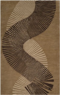 Area Rug 2x3 Rectangle Transitional Tawny Brown Color - Surya Artist Studio Rug from RugPal Area Rug 2x3 Rectangle Transitional Tawny Brown Color - Surya Artist Studio Rug from RugPal