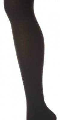 HUE Women's Sueded Opaque Tight, Black,Size 2 HUE Women's Sueded Opaque Tight, Black,Size 2