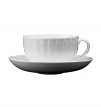 Wedgwood Night & Day Bone China Fluted Teacups Wedgwood Night & Day Bone China Fluted Teacups