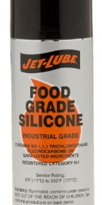 Jet-Lube Food Grade Silicone Greaseless Lubricant, 12 oz Aerosol Jet-Lube Food Grade Silicone Greaseless Lubricant, 12 oz Aerosol