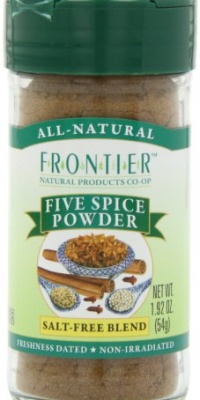 Frontier Five Spice Powder, 1.92-Ounce Bottle