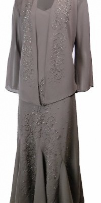 R&M Richards 2 Piece Beaded Dress and Jacket R&M Richards 2 Piece Beaded Dress and Jacket
