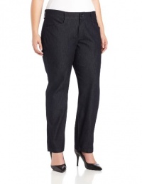 Lee Women's Plus-Size Relaxed Fit Plain Front Pant