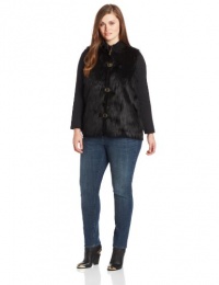 Calvin Klein Women's Plus-Size Faux Fur Vest Calvin Klein Women's Plus-Size Faux Fur Vest