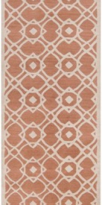 Area Rug 2x8 Runner Transitional Golden Brown-Rust Color - Surya Goa Rug from RugPal
