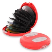 Discgear Red Discus Series 20-CD Media Wallet Discgear Red Discus Series 20-CD Media Wallet