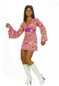 Forum 60S Revolution Go-Go Flower Power Dress Forum 60S Revolution Go-Go Flower Power Dress