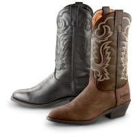 Men's Guide Gear 12 inch Corral Western Boots