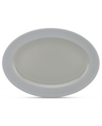 Elegance comes easy with the Fair Harbor oval platter. Durable stoneware in an oyster-gray hue is half glazed, half matte and totally timeless. From the kate spade new york dinnerware collection. Elegance comes easy with the Fair Harbor oval platter. Durable stoneware in an oyster-gray hue is half glazed, half matte and totally timeless. From the kate spade new york dinnerware collection.