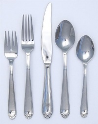 Bonnie Flatware Set in Mirror Finish (45-Pc. Set) Bonnie Flatware Set in Mirror Finish (45-Pc. Set)