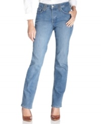 Slim down in an instant with the Hayden straight leg from Not Your Daughter's Jeans. The light blue wash is perfect for the weekend, too! Slim down in an instant with the Hayden straight leg from Not Your Daughter's Jeans. The light blue wash is perfect for the weekend, too!