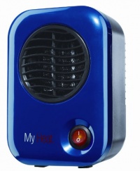 Lasko 102 My Heat Personal Ceramic Heater, Blue Lasko 102 My Heat Personal Ceramic Heater, Blue