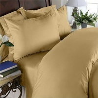 Clara Clark Complete 7 Piece Bed Sheet and Duvet Cover Set, King Size, Yellow Gold Clara Clark Complete 7 Piece Bed Sheet and Duvet Cover Set, King Size, Yellow Gold