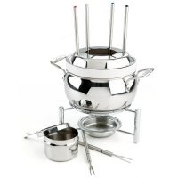 All-Clad Stainless-Steel Fondue Pot with Ceramic Insert All-Clad Stainless-Steel Fondue Pot with Ceramic Insert