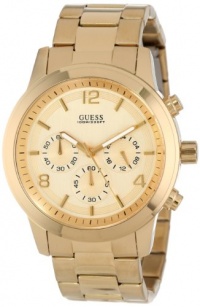 GUESS Men's U15061G2 Chronograph Goldtine Stainless Steel Watch GUESS Men's U15061G2 Chronograph Goldtine Stainless Steel Watch