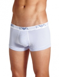 Emporio Armani Men's Yarn Dyed Microfiber Trunk Emporio Armani Men's Yarn Dyed Microfiber Trunk