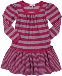 Splendid Thermal L/S Dress - Bright Geranium-2T Splendid Thermal L/S Dress - Bright Geranium-2T