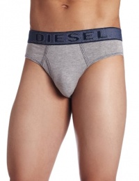 Diesel Men's Blade Underdenim Brief, Grey, Medium Diesel Men's Blade Underdenim Brief, Grey, Medium