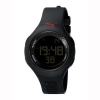 PUMA Unisex PU910801005 Loop Black Digital Watch PUMA Unisex PU910801005 Loop Black Digital Watch